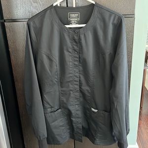 EUC Cherokee workwear women’s scrub jacket. Size small.